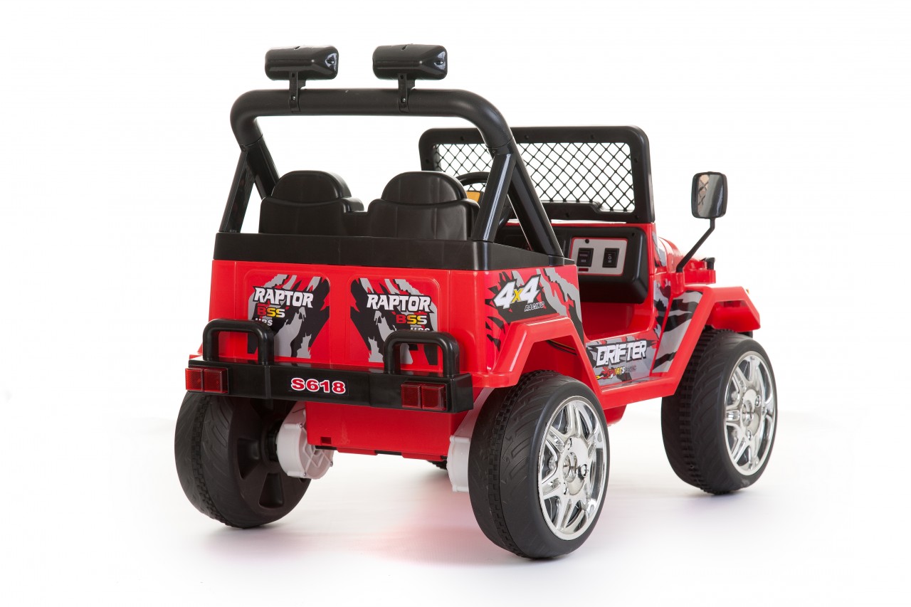 two seater electric jeep